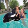 Bestway Inflatable Jumbo Whale Ride-On 41009 Black 203x102cm