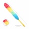 CLASSYTOUCH Microfiber and Plastic Static Duster Multicolor Medium Size, 1906107, CT 0610, 64x15 cm