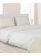 Princess 2-Piece Deyarco Single Size Duvet Cover Set Cotton Blend, Cream 160X210cm