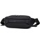 Arctic Hunter Unisex Small Cross Body Waist Pouch with Adjustable Buckle PU Coated Watter Resistant Shoulder bag for Men and Women on Travel Hiking YB00043 Black