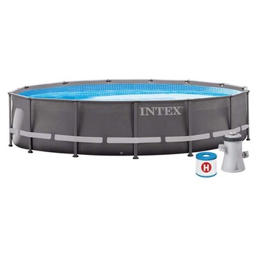 Intex - Prism Frame Pool Set 305x76 cm with filter pump