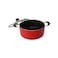 Chefline Non Stick Dutch Oven 24Cm+ Fry Pan 26Cm 2426Ind