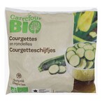 Buy Carrefour Bio Sliced Zucchini 600g in UAE