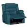In House Velvet Rocking Recliner Chair - Dark Turquoise - NZ30