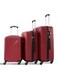 Parajohn 3-Piece Hard Side Abs Luggage Trolley Set 20/24/28 Inch
