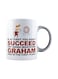 muGGyz Work Hard Nap Harder Printed Coffee Mug White