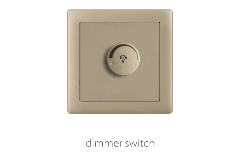Buy GOLD DIMMER SWITCH SOCKET Online | Carrefour UAE