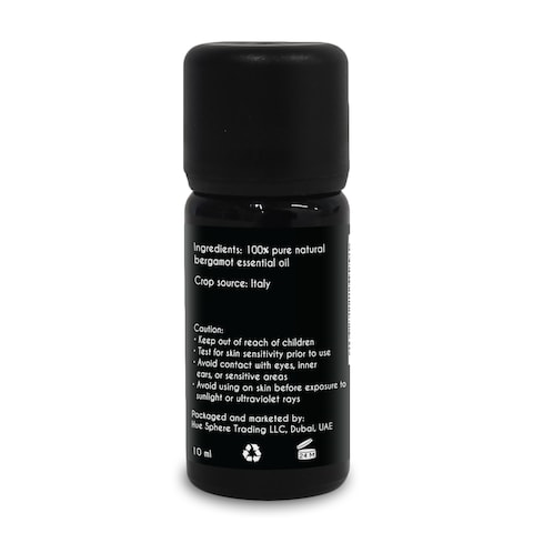 Aroma Tierra - Bergamot Essential Oil (Italy) - Aroma Tierra - 100% Pure &amp; Natural - 10Ml
