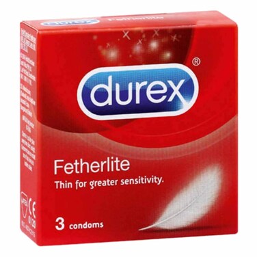Durex Fetherlite Condoms 3 Pieces