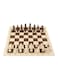 Generic 2-In-1 Wooden Chess Set
