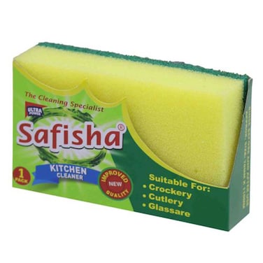 SAFISHA KITCHEN CLEANER SPONGE X1