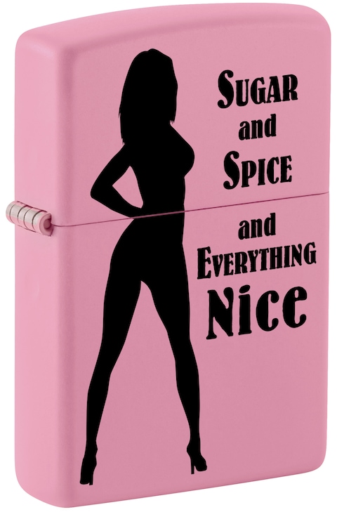 Zippo CI412362 238 Sugar And Spice Design Pink Matte Windproof Lighter