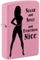 Zippo CI412362 238 Sugar And Spice Design Pink Matte Windproof Lighter