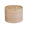 Ibili Bamboo Steamer With Lid, 2 Tier