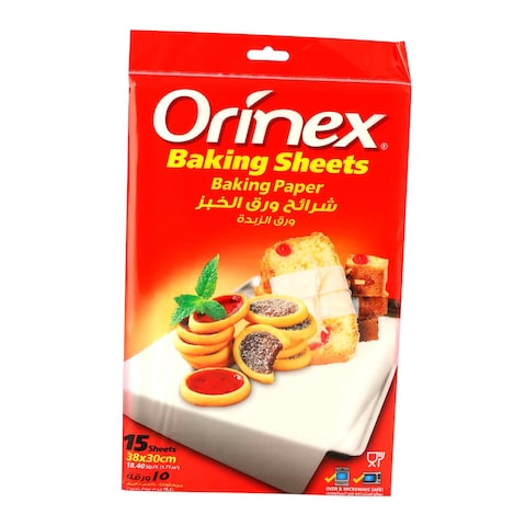 Buy Orinex baking sheets 52  40 cm  15 pieces in Saudi Arabia