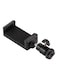 Generic Tripod Head With Stand Clamp For Smartphones Black