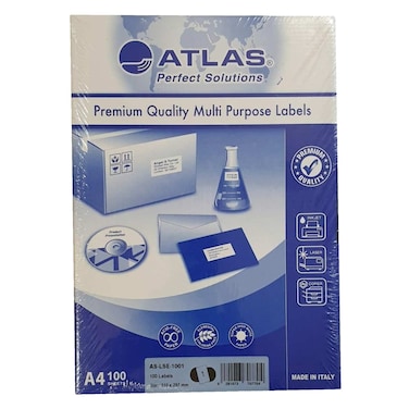 Atlas Multi Purpose Labels Sheet