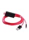HDMI HDTV Cable For Apple iPhone 7/6s/6 Plus/5/5s/SE And iPad Red/Black