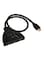 Generic - 3 Port HDMI AUTO Switch Splitter Hub Black