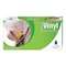 Al Bayader Vinyl Powder-Free Gloves Medium Clear 100 PCS