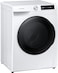 Samsung 8Kg Washer With 6Kg Dryer, Front Load, AI Control, WiFi, DIT, Auto Dispense, Eco Bubble, WD80T634DBE/YL, White (Installation Not Included)