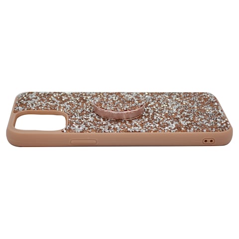 Isafe Bling Pop Up Hard Cover Iphone 12 Pro Max Rose Gold