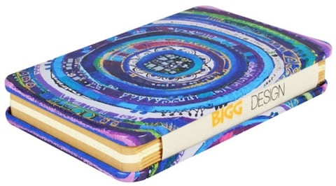 BiggDesign - Evil Eye Notepad, Metal Cover, 130 sheets, 10 x 15 cm