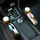 Car Side Seat Organizer For Drinks Key Wallet Phone Sunglasses, Car Seat Gap Filler Organizer?PU Leather Seat Console Organizer Pocket Interior Car Accessories(black,First officer)