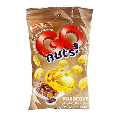 Go Nuts Peanuts - Barbeque - 50gm