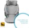 Maxi Cosi Kore I-Size Child Car Seat, With Isofix Installation, 3.5-12 Years, 100-150 cm, Authentic Grey