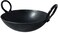 Taj Iron Deep Kadai/Iron Wok With Handles For Deep Frying (23 Cm)