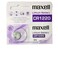 Maxell CR1220 Lithium 3V Japan Batteries - 5 Pieces