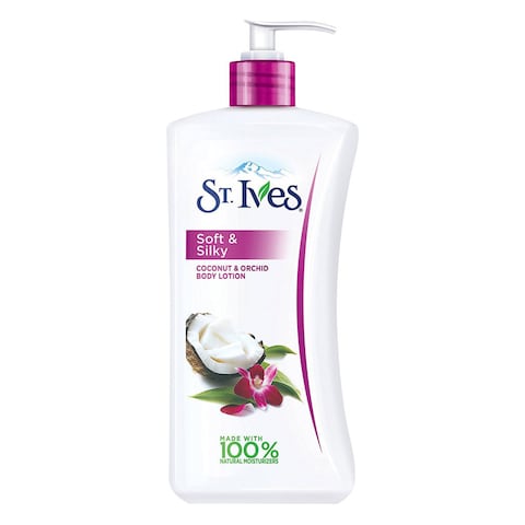 Buy St.ives body lotion soft  silky 621 ml in Kuwait