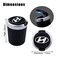 Hyunda i Car Ashtray With Led Lights With Cover - 1 PC