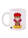 Bp Anime One Piece Printed Mug White/Pink/Red 12Ounce