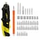 44 Pcs Cordless Screwdriver Professional Tools Rechargeable with LED Light 220v/ 4.8v/ 200r/min 1300mAH Li-Lon Mini Drill Power Tools
