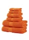Indigo - 6pcs Towel Set - Orange