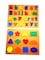 Wooden ABC Alphabet  Shape Learning Puzzles Toys with Puzzle Board & Letter Blocks