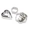 Home Mart Cookie Cutter Set  Fr-1756 6 Pieces