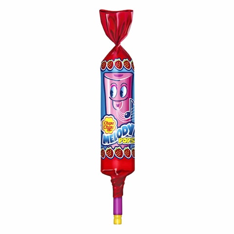Chupa Chups Strawberry Melody Pops Lollipop 15g