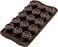 Silikomart Easy Choc Vertigo Mold, Brown (22.104.77.0065)