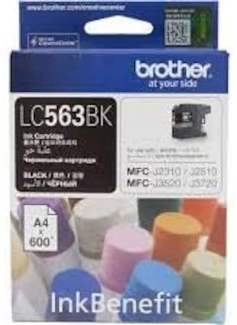 Brother Lc563 Ink Cartridge 600-Pages Black