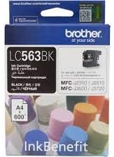 Brother Lc563 Ink Cartridge 600-Pages Black