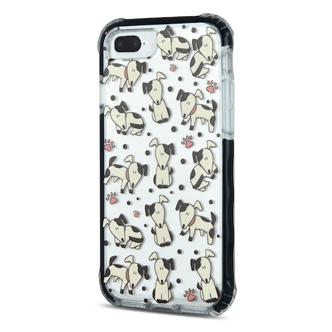 iOrigin iPhone 7 Plus Clear Bumper Mobile Case - Dogs
