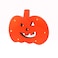 Halloween Pumpkin Light-Up 26x21cm