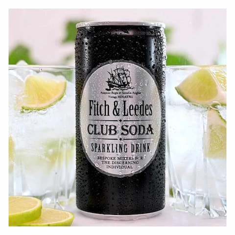 Fitch And Leedes Club Soda Sparkling Drink 200Ml