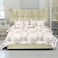 In House Milano Velvet Bed Frame - King - 200x180 cm - Beige