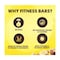 Nestle Fitness Chocolate Banana Cereal Bars - 23.5 gram - 6 Pieces