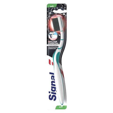 Signal Toothbrush With Silver Charcoal - Soft