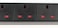 8 Way UK PDU To C14 UPS Lead 1U 19" Rackmount Power Distribution Unit Horizontal On/Off Switch, Black Aluminum, 2M Cable
